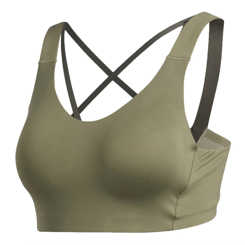 Adidas High Support Sports Bra in Green - Size S NWT